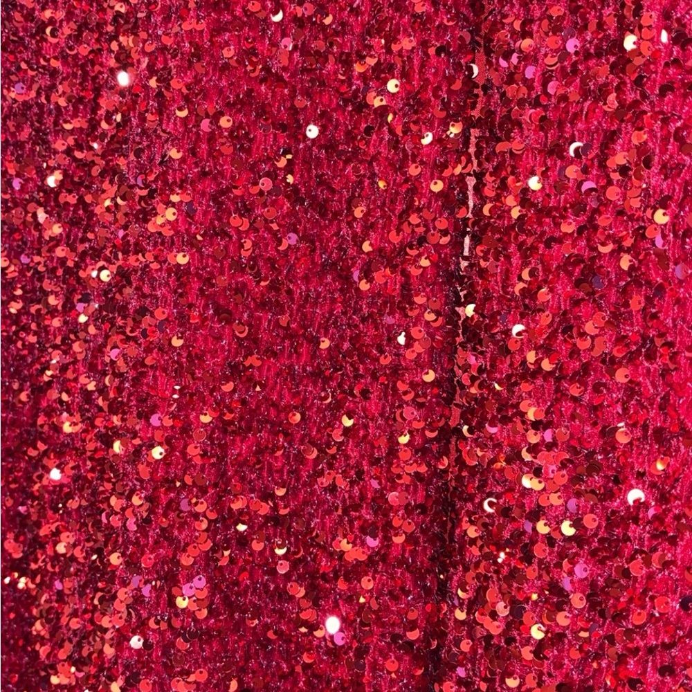 Sherri Hill Vibrant Red Gown - Picture 4 of 5
